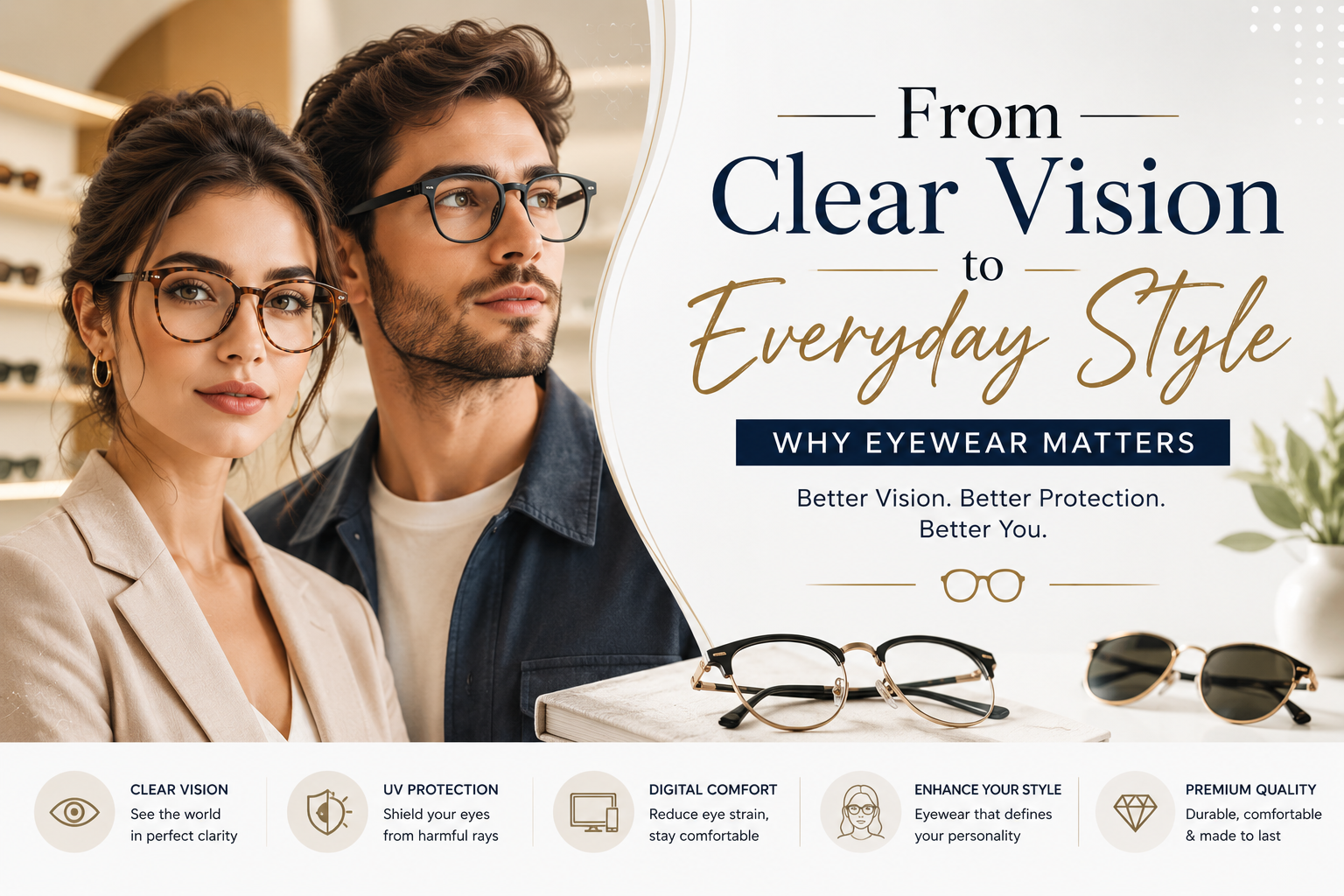 From Clear Vision to Everyday Style: Why Eyewear Matters